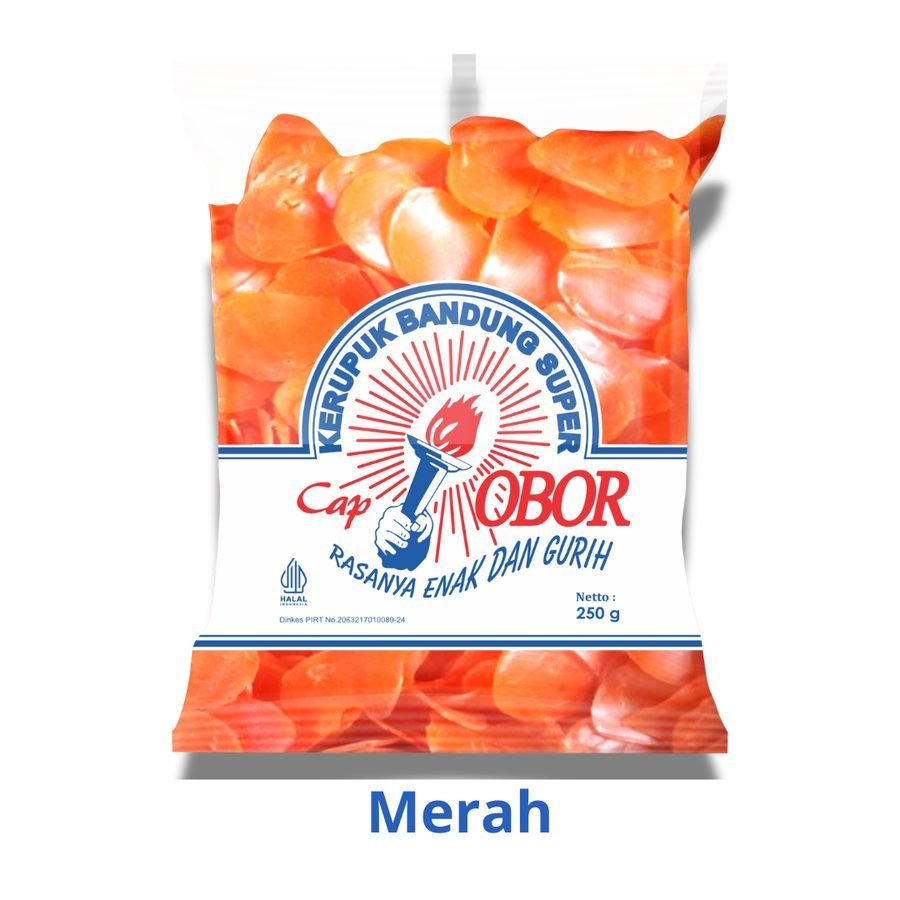 Cap Obor — Merah